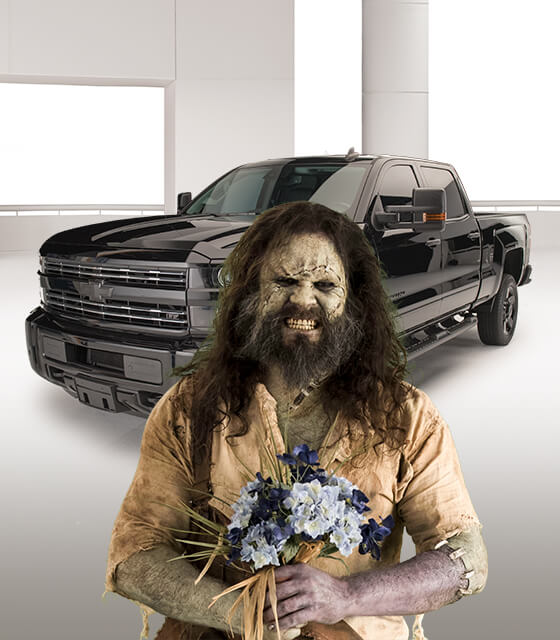 GM Certified pre-owned (CPO) monster and Chevrolet Silverado